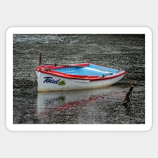 "Toad" Dinghy on the Lake Sticker